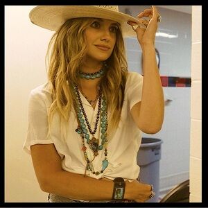 🤠 2 LB Southwestern Boho Jewelry Lot~Lainey Wilson ish Turquoise Native American